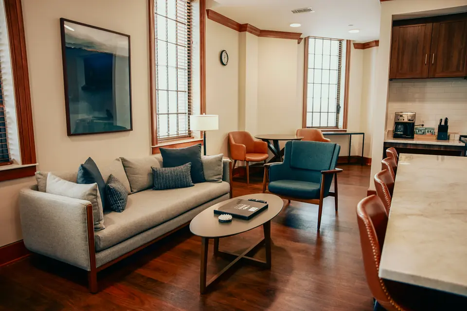 Owner-selected Creative River photograph of full two-bedroom at West End Tower.