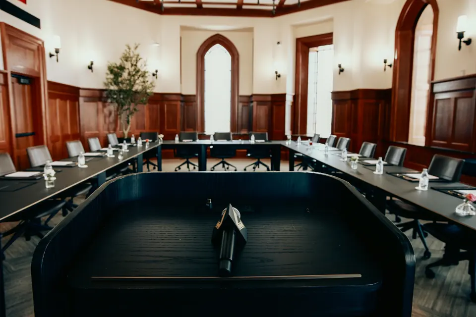 Owner-selected Creative River photograph of boardroom at West End Tower.